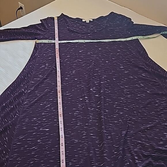 Max studio asymmetrical swing style pullover dress size XS - Picture 7 of 9